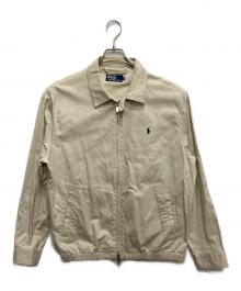 POLO RALPH LAUREN（ポロ・ラルフローレン）の古着「チンスト付スイングトップ」｜ベージュ