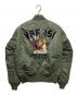 AVIREX (アヴィレックス) USS MA-1ボンバージャケット グリーン サイズ:L：13000円