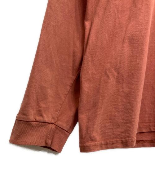 HARLEY-DAVIDSON（ハーレーダビッドソン）HARLEY-DAVIDSON (ハーレーダビッドソン) 両面プリントロングスリーブカットソー オレンジ サイズ:2XLの古着・服飾アイテム