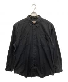 HARLEY-DAVIDSON（ハーレーダビッドソン）の古着「ワークシャツ」｜ブラック