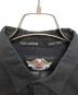 中古・古着 HARLEY-DAVIDSON (ハーレーダビッドソン) ワークシャツ ブラック サイズ:XL：5000円