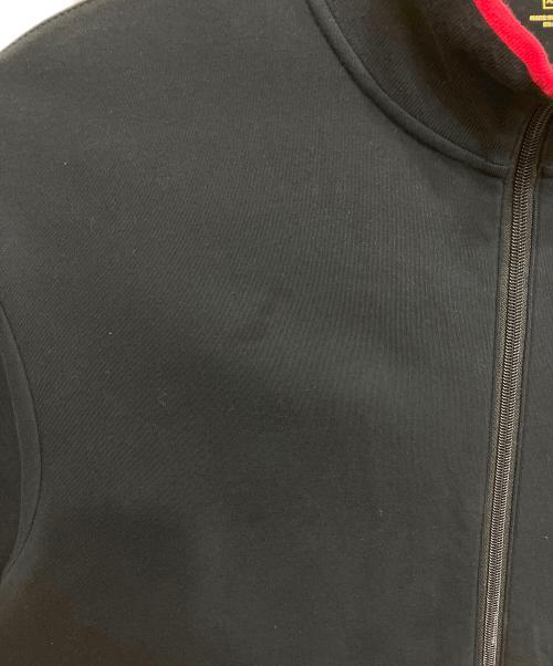 POLO RALPH LAUREN（ポロ・ラルフローレン）POLO RALPH LAUREN (ポロ・ラルフローレン) ジップアップスウェット ブラック サイズ:XXLの古着・服飾アイテム