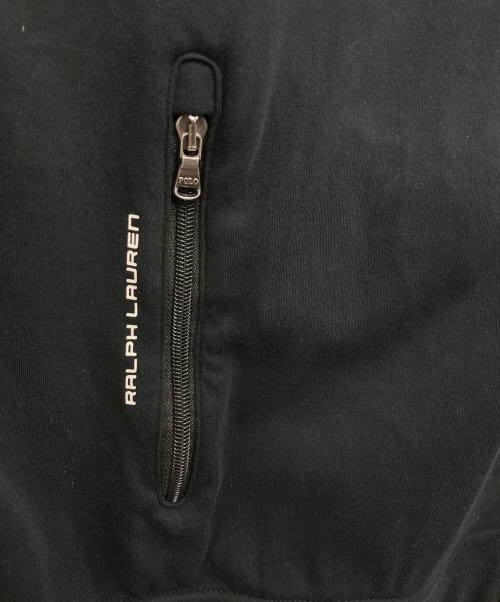 POLO RALPH LAUREN（ポロ・ラルフローレン）POLO RALPH LAUREN (ポロ・ラルフローレン) ジップアップスウェット ブラック サイズ:XXLの古着・服飾アイテム