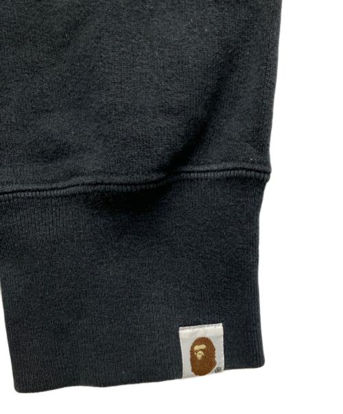 A BATHING APE（ア ベイシング エイプ）A BATHING APE (ア ベイシング エイプ) BAPEプリントスウェット ブラック サイズ:Lの古着・服飾アイテム