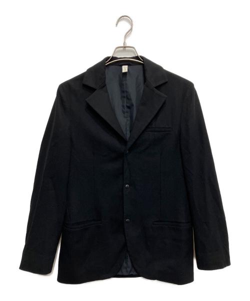 MIU MIU（ミュウミュウ）MIU MIU (ミュウミュウ) スナップボタンジャケットセットアップ ブラック サイズ:48の古着・服飾アイテム