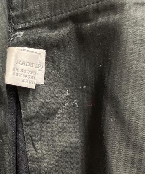 MIU MIU（ミュウミュウ）MIU MIU (ミュウミュウ) スナップボタンジャケットセットアップ ブラック サイズ:48の古着・服飾アイテム