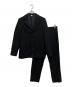MIU MIU（ミュウミュウ）の古着「スナップボタンジャケットセットアップ」｜ブラック
