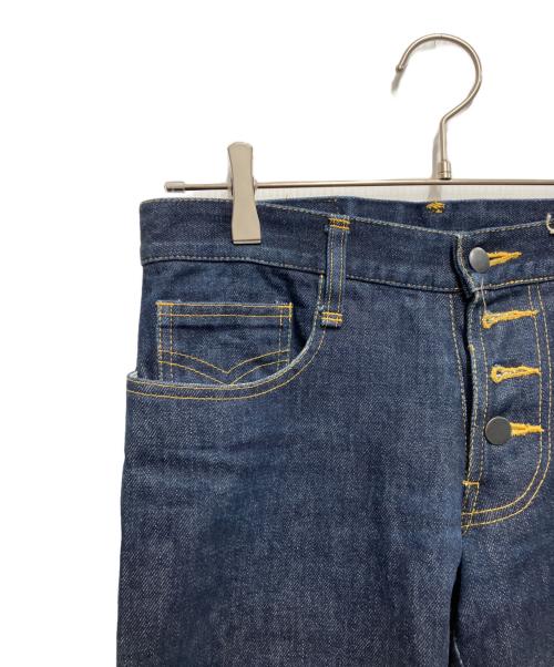 NEMETH（ネメス）NEMETH (ネメス) ニーデザインデニム インディゴ サイズ:Sの古着・服飾アイテム