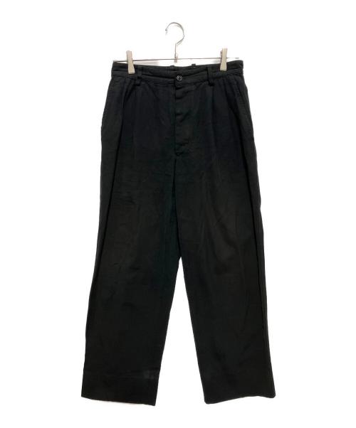 ISSEY MIYAKE MEN（イッセイミヤケメン）ISSEY MIYAKE MEN (イッセイミヤケメン) 2タックパンツ ブラック サイズ:Mの古着・服飾アイテム