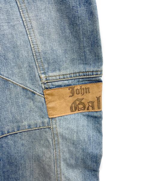JOHN GALLIANO（ジョンガリアーノ）JOHN GALLIANO (ジョンガリアーノ) デニムパンツ ブルー サイズ:46の古着・服飾アイテム
