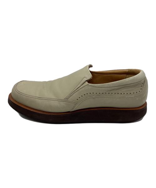 BALLY（バリー）BALLY (バリー) スリッポン ベージュ サイズ:8Eの古着・服飾アイテム