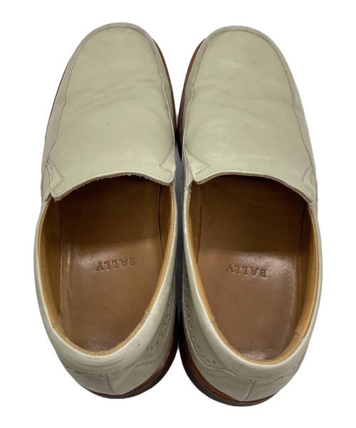 BALLY（バリー）BALLY (バリー) スリッポン ベージュ サイズ:8Eの古着・服飾アイテム