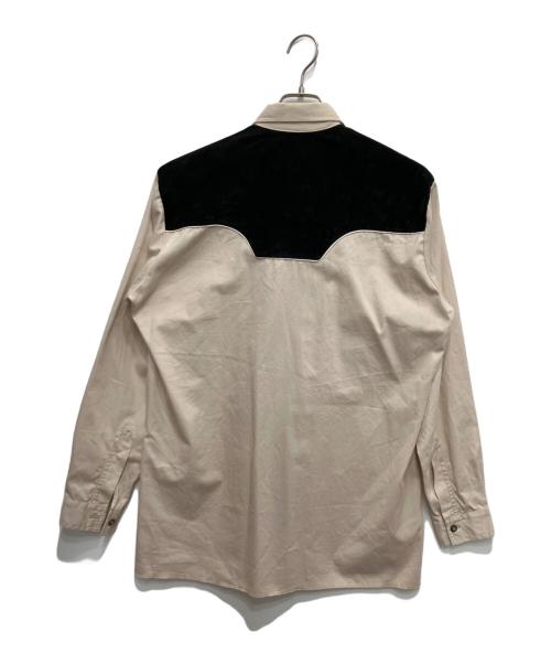 LOBO RIDER'S（ロボライダース）LOBO RIDER'S (ロボライダース) ウエスタンシャツ ベージュ サイズ:Mの古着・服飾アイテム