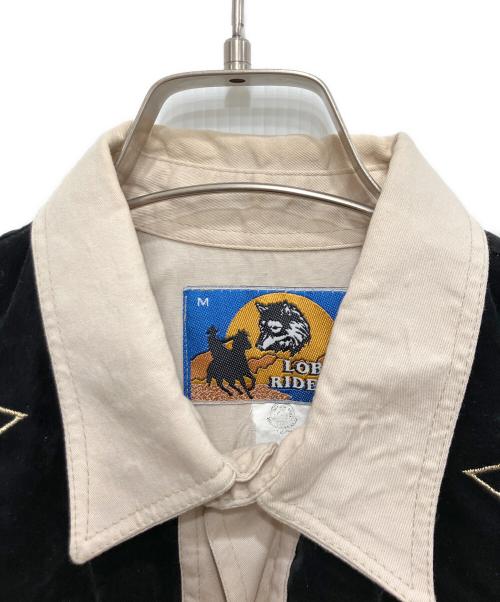 LOBO RIDER'S（ロボライダース）LOBO RIDER'S (ロボライダース) ウエスタンシャツ ベージュ サイズ:Mの古着・服飾アイテム