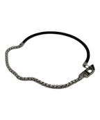 DIESELディーゼル）の古着「Dロゴチョーカー」