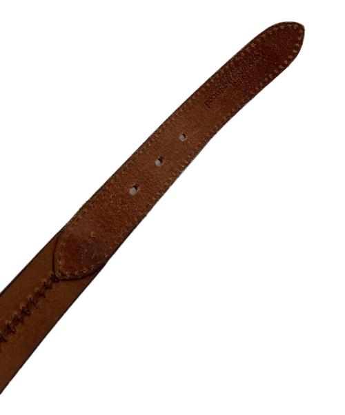 Vivienne Westwood man（ヴィヴィアン ウェストウッド マン）Vivienne Westwood man (ヴィヴィアン ウェストウッド マン) レザーベルト ブラウン サイズ:81cm(W32)の古着・服飾アイテム