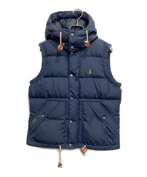 POLO RALPH LAUREN（ポロ・ラルフローレン）POLO RALPH LAUREN (ポロ・ラルフローレン) ダウンベスト ネイビー サイズ:Mの古着・服飾アイテム