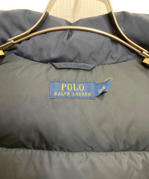 POLO RALPH LAUREN（ポロ・ラルフローレン）POLO RALPH LAUREN (ポロ・ラルフローレン) ダウンベスト ネイビー サイズ:Mの古着・服飾アイテム