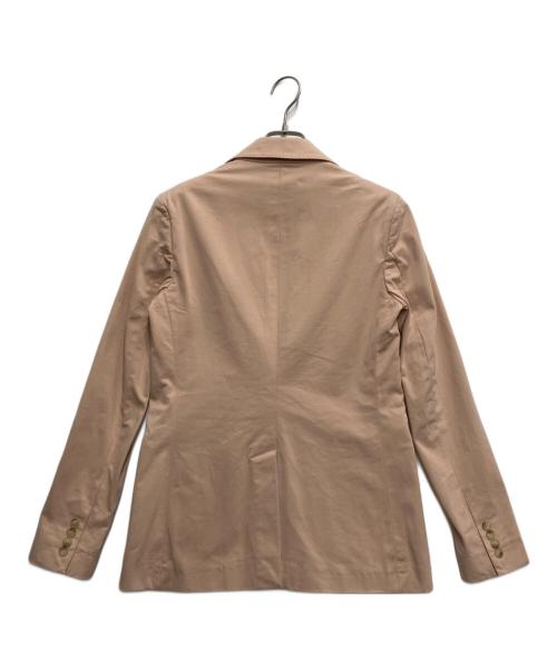 POLO RALPH LAUREN（ポロ・ラルフローレン）POLO RALPH LAUREN (ポロ・ラルフローレン) コットンテーラードジャケット ベージュ サイズ:2の古着・服飾アイテム