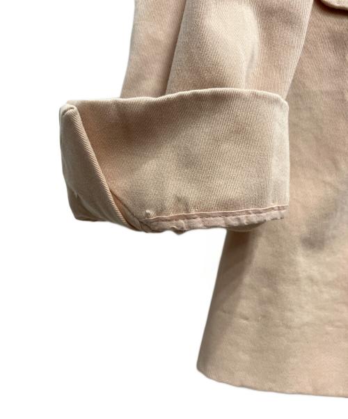 POLO RALPH LAUREN（ポロ・ラルフローレン）POLO RALPH LAUREN (ポロ・ラルフローレン) コットンテーラードジャケット ベージュ サイズ:2の古着・服飾アイテム