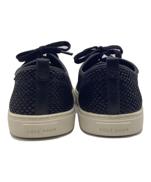 COLE HAAN（コールハーン）COLE HAAN (コールハーン) レザースニーカー ブラック サイズ:62/1の古着・服飾アイテム