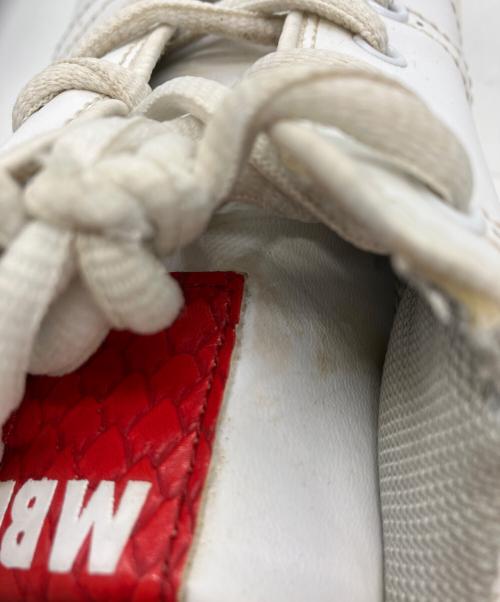 MASTER BUNNY EDITION（マスターバニーエディション）MASTER BUNNY EDITION (マスターバニーエディション) ゴルフシューズ ホワイト×レッド サイズ:25.5の古着・服飾アイテム