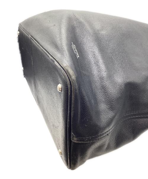 PORTER（ポーター）PORTER (ポーター) レザートートバッグ ブラックの古着・服飾アイテム