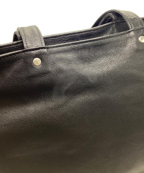 PORTER（ポーター）PORTER (ポーター) レザートートバッグ ブラックの古着・服飾アイテム