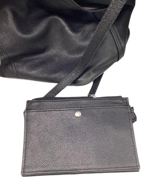 PORTER（ポーター）PORTER (ポーター) レザートートバッグ ブラックの古着・服飾アイテム