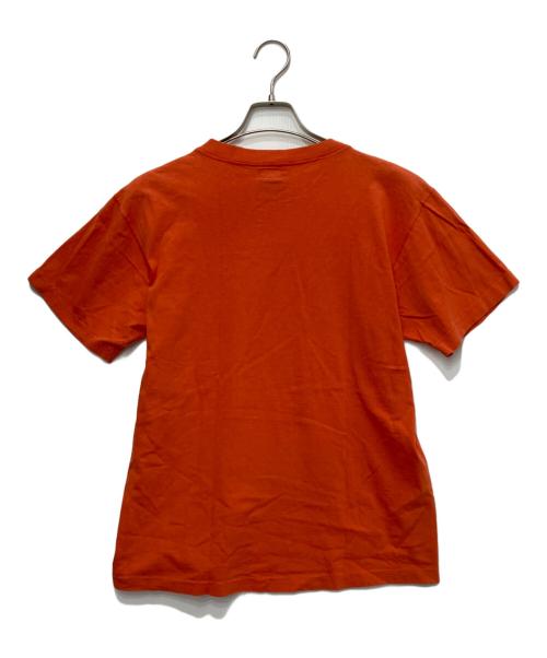 OLD STUSSY（オールドステューシー）OLD STUSSY (オールドステューシー) ポケットTシャツ オレンジ サイズ:Mの古着・服飾アイテム