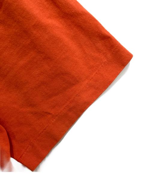 OLD STUSSY（オールドステューシー）OLD STUSSY (オールドステューシー) ポケットTシャツ オレンジ サイズ:Mの古着・服飾アイテム