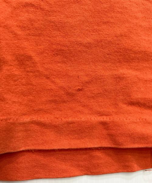 OLD STUSSY（オールドステューシー）OLD STUSSY (オールドステューシー) ポケットTシャツ オレンジ サイズ:Mの古着・服飾アイテム