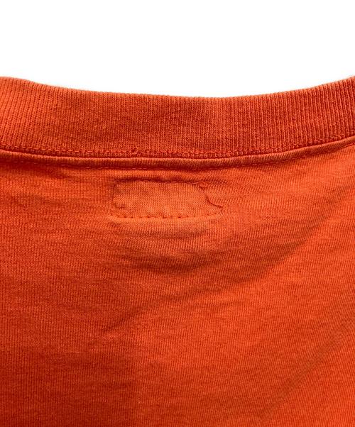 OLD STUSSY（オールドステューシー）OLD STUSSY (オールドステューシー) ポケットTシャツ オレンジ サイズ:Mの古着・服飾アイテム
