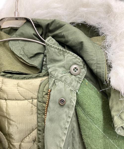 keisuke kanda（ケイスケカンダ）keisuke kanda (ケイスケカンダ) 手縫いのモッズコート カーキ サイズ:Freeの古着・服飾アイテム