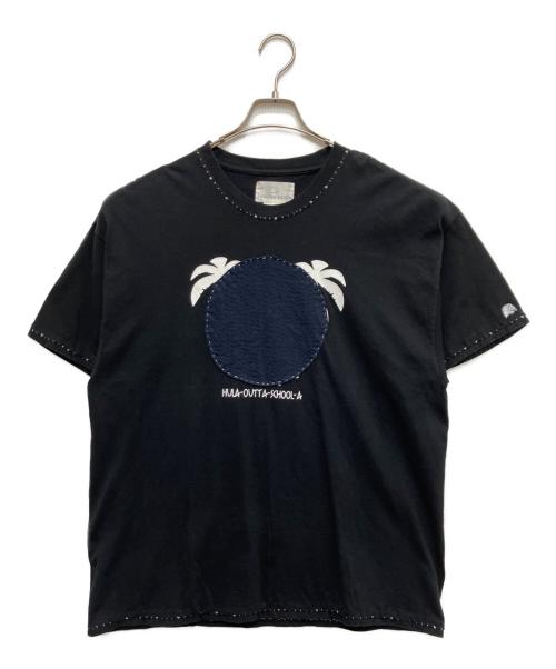 keisuke kanda（ケイスケカンダ）keisuke kanda (ケイスケカンダ) 手縫いTシャツ ブラック サイズ:Fの古着・服飾アイテム