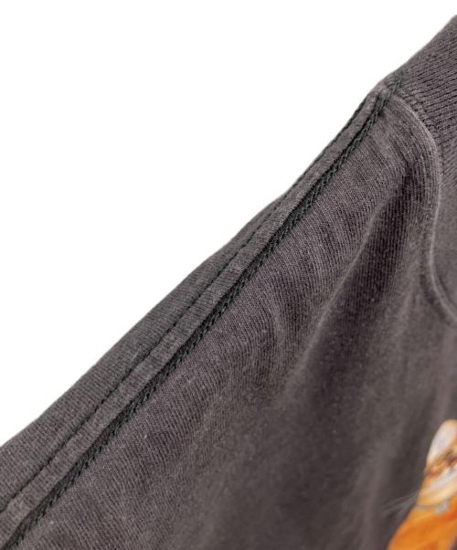 UNDERCOVER（アンダーカバー）UNDERCOVER (アンダーカバー) 猫スカルプリントTシャツ グレー サイズ:2の古着・服飾アイテム