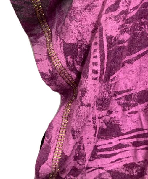 Juana de Arco（ホォアナ デ アルコ）Juana de Arco (ホォアナ デ アルコ) 総柄ワンピース パープル サイズ:1の古着・服飾アイテム