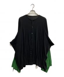 YOHJI YAMAMOTO（ヨウジヤマモト）の古着「グラデーションスリーブオーバーサイズカーディガン」｜ブラック