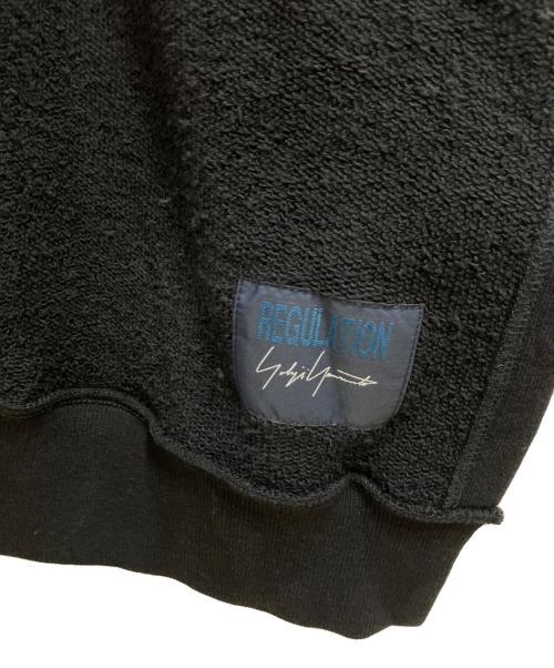 REGULATION Yohji Yamamoto（レギュレーションヨウジヤマモト）REGULATION Yohji Yamamoto (レギュレーションヨウジヤマモト) LONG ZIP-UP HOODIE ブラック サイズ:2の古着・服飾アイテム