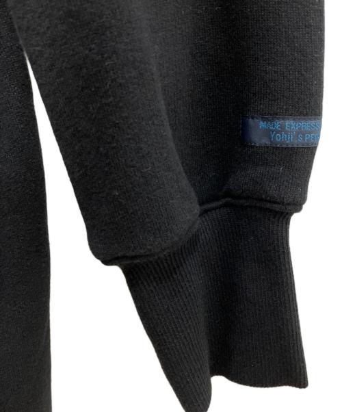 REGULATION Yohji Yamamoto（レギュレーションヨウジヤマモト）REGULATION Yohji Yamamoto (レギュレーションヨウジヤマモト) LONG ZIP-UP HOODIE ブラック サイズ:2の古着・服飾アイテム