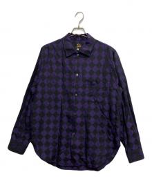 Needles（ニードルズ）の古着「One Up Shirt」｜パープル