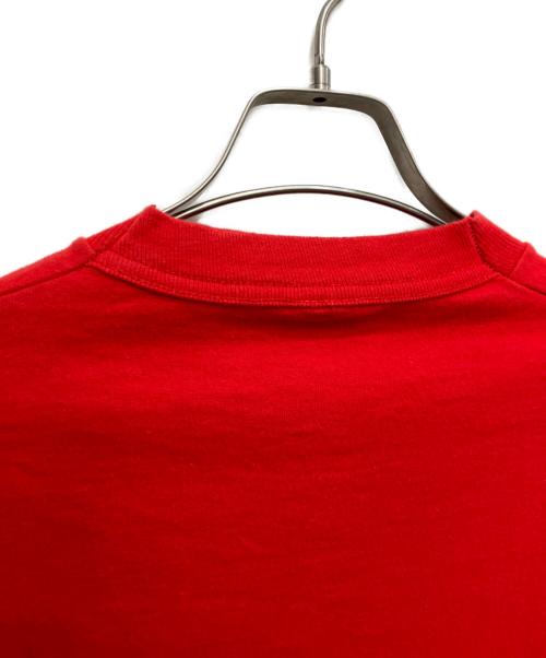 FRUIT OF THE LOOM（フルーツオブザルーム）FRUIT OF THE LOOM (フルーツオブザルーム) CBGBプリントTシャツ レッド サイズ:Mの古着・服飾アイテム