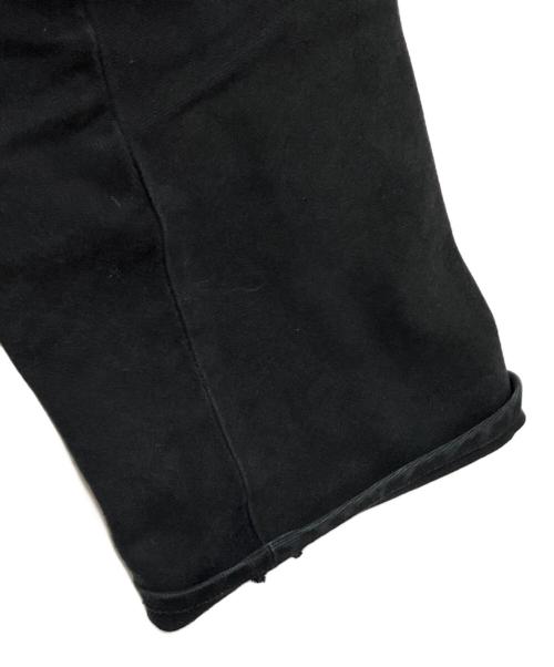 D.HYGEN（ディーハイゲン）D.HYGEN (ディーハイゲン) ドロップクロッチカーブスリムパンツ ブラック サイズ:1の古着・服飾アイテム