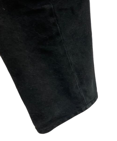 D.HYGEN（ディーハイゲン）D.HYGEN (ディーハイゲン) ドロップクロッチカーブスリムパンツ ブラック サイズ:1の古着・服飾アイテム