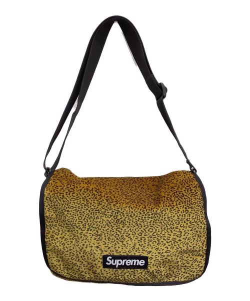 SUPREME（シュプリーム）SUPREME (シュプリーム) Velvet Small Messenger Bag ブラウンの古着・服飾アイテム