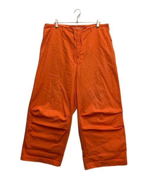 WALTER VAN BEIRENDONCK（ウォルター ヴァン ベイレンドンク）WALTER VAN BEIRENDONCK (ウォルター ヴァン ベイレンドンク) ワイドパンツ オレンジ サイズ:1の古着・服飾アイテム