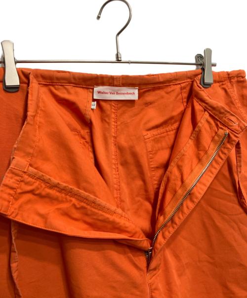 WALTER VAN BEIRENDONCK（ウォルター ヴァン ベイレンドンク）WALTER VAN BEIRENDONCK (ウォルター ヴァン ベイレンドンク) ワイドパンツ オレンジ サイズ:1の古着・服飾アイテム