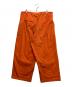 WALTER VAN BEIRENDONCK (ウォルター ヴァン ベイレンドンク) ワイドパンツ オレンジ サイズ:1：10000円