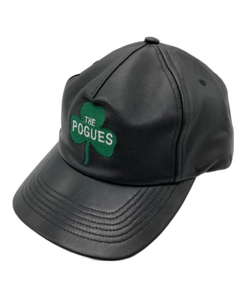 Noah（ノア）Noah (ノア) THE POGUES (ザ・ポーグス) レザーキャップ ブラックの古着・服飾アイテム