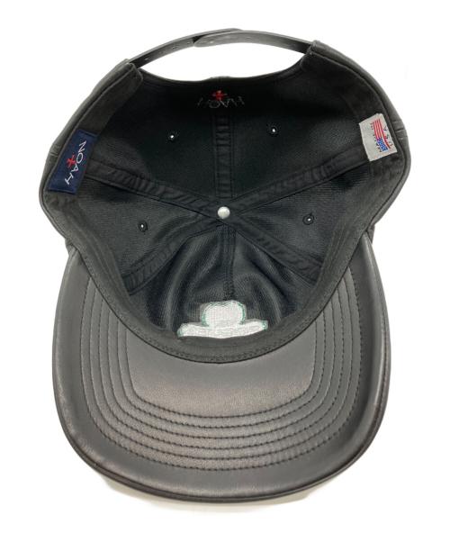 Noah（ノア）Noah (ノア) THE POGUES (ザ・ポーグス) レザーキャップ ブラックの古着・服飾アイテム